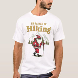 サンタハイキング Tシャツ