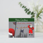 サンタハウストナディアスリーブリザードストーム凍ってい シーズンポストカード (スタンド正面)