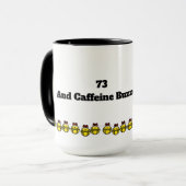 サンタハギングラジオクリスマスマグカップ マグカップ (正面左)