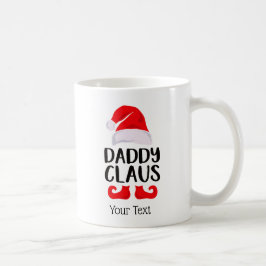 サンタハッおもしろいダディクロースクリスマスホリデー コーヒーマグカップ