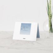 サンタハッツのクリスマスカードにコリーのかわいい家族 シーズンカード (裏面)