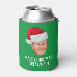 サンタハットで切り札 – クリスマスを再素晴らし作 缶クーラー