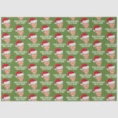 サンタハットで切り札 – クリスマスを再素晴らし作 薄葉紙 (正面)