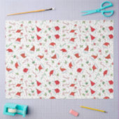 サンタハットとキャンディーキャン 薄葉紙 (クラフト)