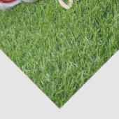 サンタハットとゴルフティー付きゴルフクリスマス 薄葉紙 (詳細)