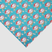 サンタハットと妖精の灯り付きクリスマスアクソロトル 薄葉紙 (詳細)