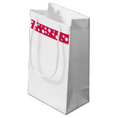 サンタハットにペンギン スモールペーパーバッグ (裏面アングル)