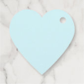 サンタハットに咲く可愛いクリスマスペンギン フェイバータグ (裏面)