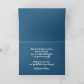 サンタハットに囲まれた可愛い子犬たち シーズンカード (内部)