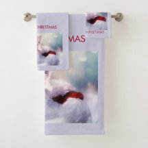 サンタハットに眠るクリスマスに休むかわいい子猫