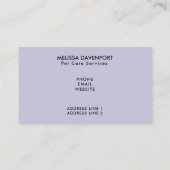 サンタハットに眠るクリスマスに休むかわいい子猫 名刺 (裏面)