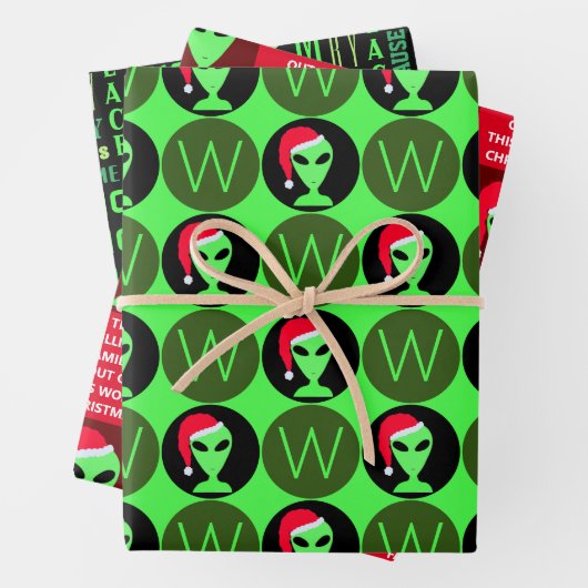 サンタハットのかわいい品揃えクリスマスのLGM ラッピングペーパーシート (インサイチュ)