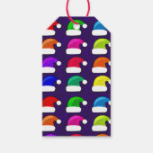 サンタハットのギフトラベル ギフトタグ (正面)