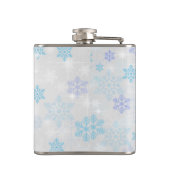 サンタハットのクリスマスを着たかわいいカワウソ フラスク (裏面)