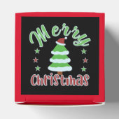 サンタハットのクリスマスツリー フェイバーボックス (上部)