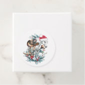 サンタハットのクリスマスホース女性のカーボーイカウボーイブーツ フェイバータグ (インサイチュ)