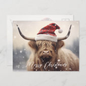 サンタハットの予算でクリスマスを祝う シーズンポストカード (正面/裏面)