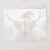 サンタハットの予算でクリスマスを祝う シーズンポストカード (裏面)