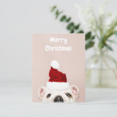 サンタハットの英語のブルドッグ シーズンカード (スタンド正面)