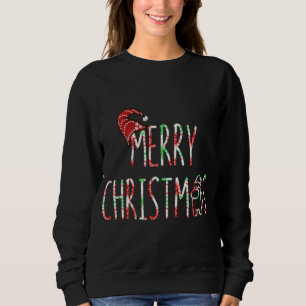 サンタハットを使った可愛いゲーミングメリークリスマス スウェットシャツ