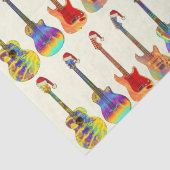 サンタハットを着たギタカラフルー 薄葉紙 (詳細)