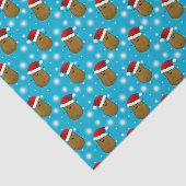サンタハットを着たクリスマスジャガイモ 薄葉紙 (詳細)