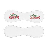 サンタハットを頂戴したメリークリスマス  野球ボール (パネル)