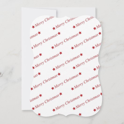 サンタハットカットのクリスマスを迎えるファンシーフォトウィンドウ シーズンカード (裏面)