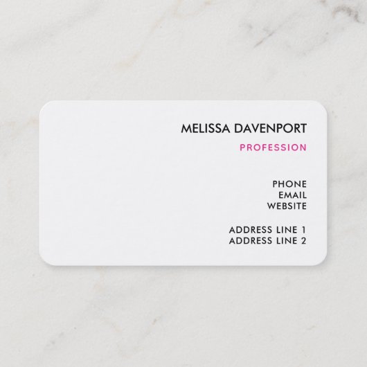 サンタハットクリスマスにピンクのフラミンゴお洒落 名刺 (裏面)