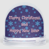 サンタハットクリスマススノーグローブのキャピバラ (裏面)