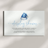 サンタハットクリスマスベビーシャワーディスプレイシャワー エンクロージャーカード