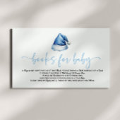 サンタハットクリスマスベビーシャワーブックベビー エンクロージャーカード