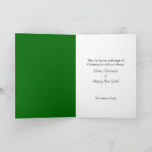 サンタハットクリス信じマスカード シーズンカード (内部)