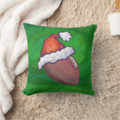 サンタハットサッカーオングリーン クッション (ブランケット)