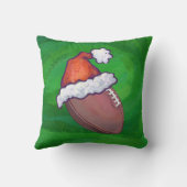 サンタハットサッカーオングリーン クッション (裏面)