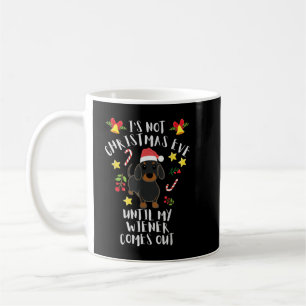 サンタハットダックスシャンドウィナードキシークリスマスTシャツ コーヒーマグカップ