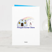 サンタハットハッピーホリデーズとトゥカン！ シーズンカード (裏面)