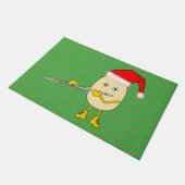 サンタハットフルート茄子 ドアマット (アングル)