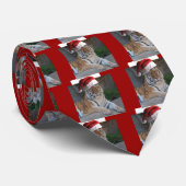 サンタハットベンガルタイガー ネクタイ (ロール)