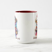 サンタハットベーリークリスマスのクリスマステディ マグカップ (中央)