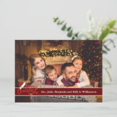 サンタハットメリークリスマスのフルカード写真 シーズンカード (スタンド正面)