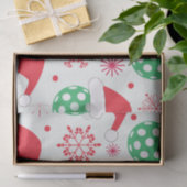 サンタハット付きクリスマススポーツボール 薄葉紙 (ギフト)