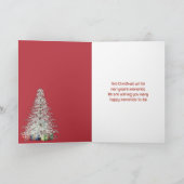 サンタハット付きクリスマスゾウ シーズンカード (内部)