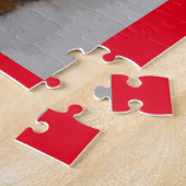 サンタハット付きクリスマスリス ジグソーパズル (側面)