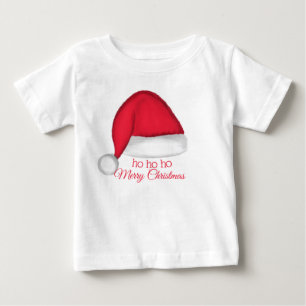 サンタハット幼児T. ベビーTシャツ