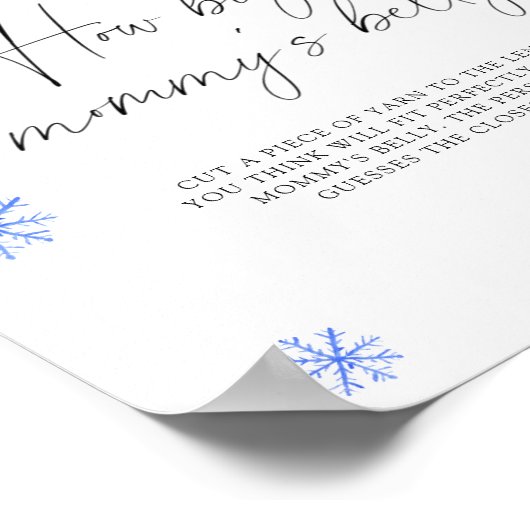 サンタハット – どのぐらいの大きさのお母さんのベリーゲーム ポスター (角)