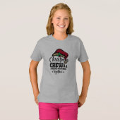 サンタハット クリスマスクルー お揃いファミリー Tシャツ (正面フル)