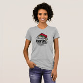 サンタハット クリスマスクルー 一家でお揃い Tシャツ (正面フル)