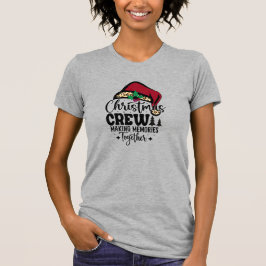 サンタハット クリスマスクルー 一家でお揃い Tシャツ