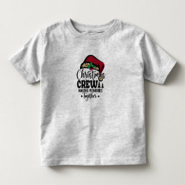 サンタハット クリスマス クルー マッチング ファミリー トドラーTシャツ